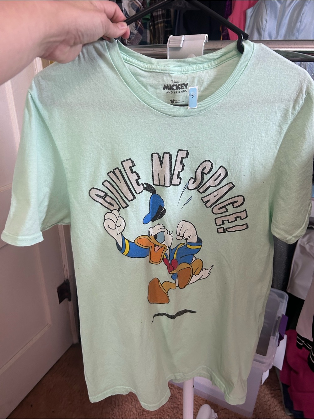 Disney Mint Green Mickey & Friends Graphic Tee